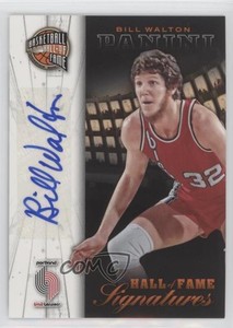 2013-14 Panini Hall of Fame Signatures Bill Walton #15 Auto HOF