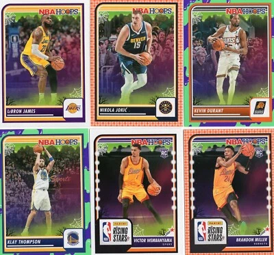 2023-24 Panini NBA Haunted Hoops - Base Orange Slime Parallel Cards - You Pick! - Image 1 of 2