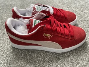 red puma trainers womens