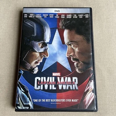 Captain America (3) Civil War (DVD 2016) (MCU 13) Marvel Iron Man Spider-man Ant - Image 1 of 4