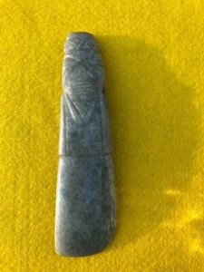Antique Pre-Colombian Jade Carving - Picture 1 of 4