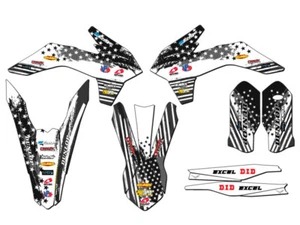 Kit de gráficos XCF MERICA 2015 gris Senge compatible con KTM - Imagen 1 de 10