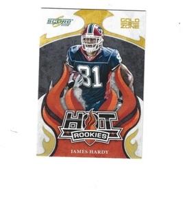 2008 Score Hot Rookies Gold Zone #12 James Hardy /500   BUFFALO BILLS - Picture 1 of 2