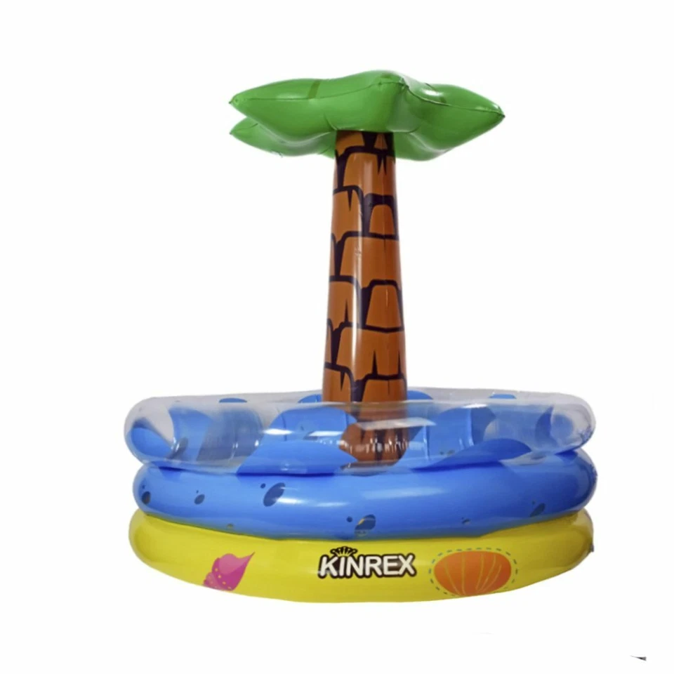 KINREX Inflatable Palm Tree Cooler, Hawaiian & Luau Theme Party Decor 25’’ Tall - Image 1 of 1