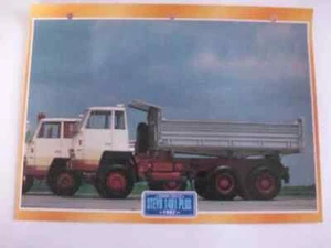 CARTE FICHE CAMION TRAVAUX PUBLICS STEYR 1491 PLUS 1982 - Picture 1 of 1