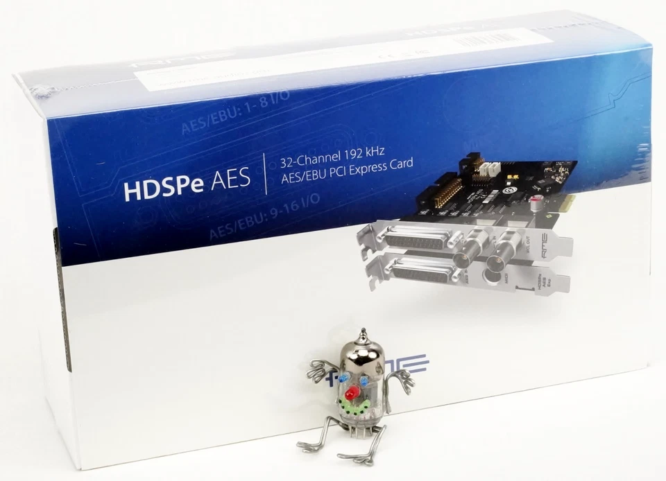 RME HDSPe AiO Profi PCIe Highend Audio/Midi Interface Soundkarte