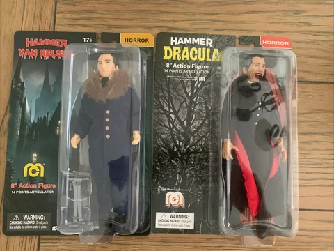 Mego Horror Hammer Dracula and Van Helsing Cover