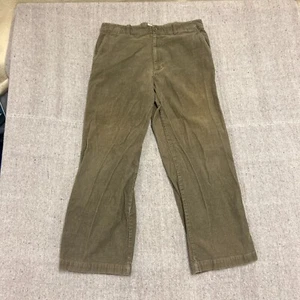 Vintage Gap Corduroy Pants Mens 32x30 Beige 2000s Y2K Loose Fit Baggy - Picture 1 of 8