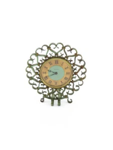Jaeger Lecoultre desk table clock 8 days wrought iron - Picture 1 of 5