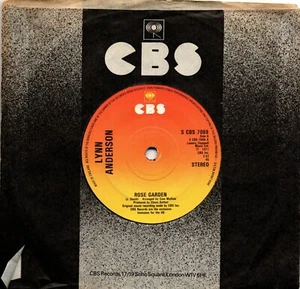 Lynn Anderson:Rose Garden/Snow bird:UK CBS:Re-Issue - Picture 1 of 2