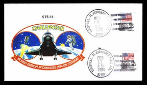 Lanzamiento y aterrizaje Challenger STS-11 1984 - Titusville, Florida - EE. UU. #1895 (ESP#2899) - Imagen 1 de 1
