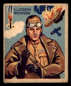 1934 National Chicle Sky Birds #25 Joe Wehner VG