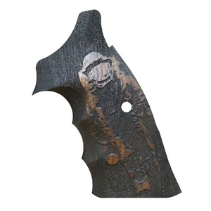 Griff für SW S&W K - L - X 0,38 .357 Rahmen hinten offen SquareButt Nussbaumholz - Bild 1 von 4