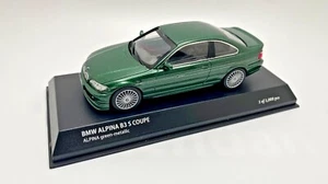 BMW Alpina B3 S Coupe, 1:43 scale diecast model, Green, 03431GR, Kyosho - Picture 1 of 10
