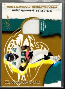 B4414- 2002 Flair Franchise Favorites Jerseys #8 Fred Taylor SP Jersey - NM-MT - Picture 1 of 2