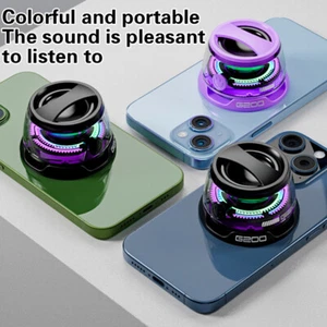Haut-parleur Bluetooth magnétique extérieur sans fil portable mini voyage stéréo Spea GF - Photo 1/18