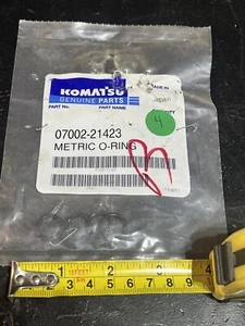 Genuine Komatsu 07002-21423 Metric O-Ring seal NEW OEM 4 pack! - Picture 1 of 1