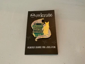 OWLCRATE Enamel Lapel Pin Monthly Edition Libraries of Wonder #52 - Picture 1 of 2