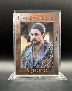 Game of Thrones Season 7 #58 Staz Nair as Qhono 2018 Rittenhouse - Picture 1 of 2