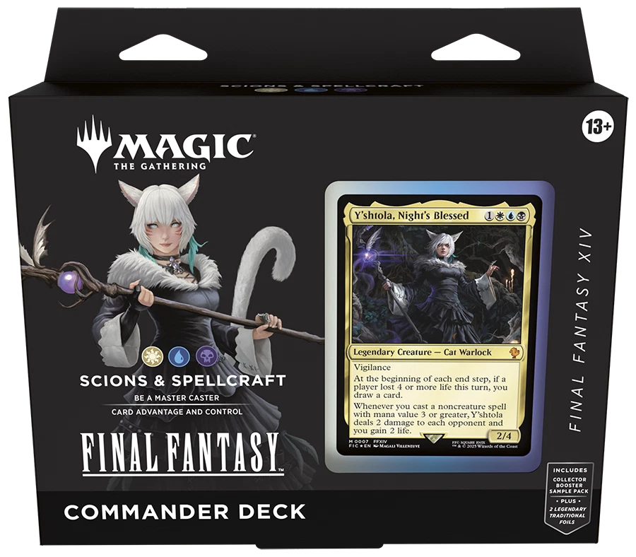 MTG - Final Fantasy Commander Deck - Final Fantasy XIV: Scions & Spellcraft NEU! - Bild 1 von 1