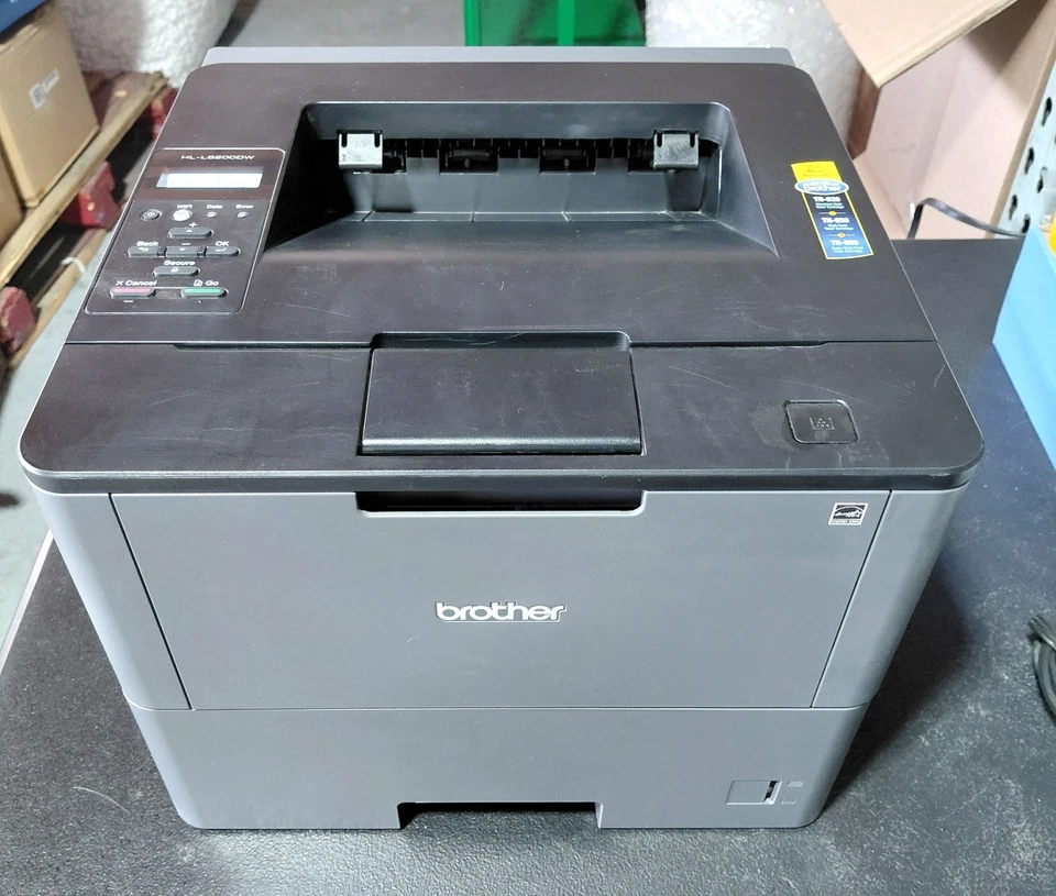 Brother HL-L6200DW Monochrome Laser Printer with Toner - Image 1 of 1
