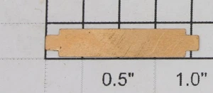 American Flyer PA12A355-A Dieselkupplung Zentrierblattfeder (1) - Bild 1 von 1
