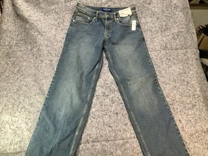 Arizona Jeans Mens 31x32 Blue Denim Loose Fit Flex Straight Leg NEW - Picture 1 of 10