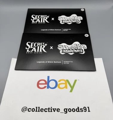 MTG Secret Lair x SpongeBob SquarePants: Legends Of Bikini Bottom Foil Edition - Image 1 of 3