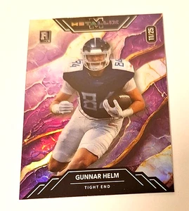 2025 Wild Card Metallix Purple #WMM-GH Gunner Helm XRc #11/25 - Picture 1 of 3