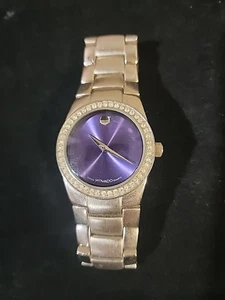 Movado Men’s Blue Dial Stainless Steel Watch 0606369 - Picture 1 of 6