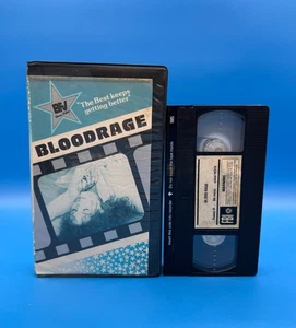 Bloodrage 1980 BFV VHS Joseph Zito Judith Marie-Bergan Lawrence Tierney Slasher - Picture 1 of 3