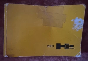 🛺🛺2003 Hummer H2 Owners Manual OEM Free Shipping🛺🛺 - Bild 1 von 3