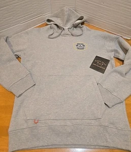 Grundens Dark Seas Hoodie Herren M beidseitiges Sweatshirt Angeln Marine Neu mit Etikett  - Bild 1 von 15