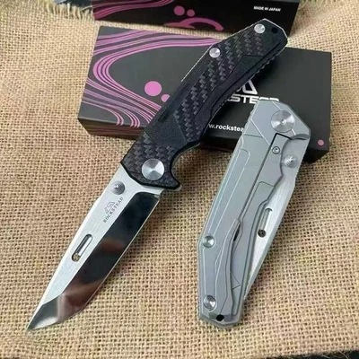 ZDP189 Acero Alta Dureza Exterior Portátil EDC Cuchillo Plegable Foto 1 de 4