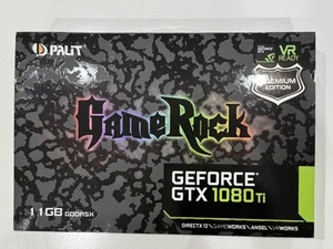 PALIT GameRock GeForce GTX 11GB GDDR5X Graphics Board High Performance Used - Picture 1 of 12