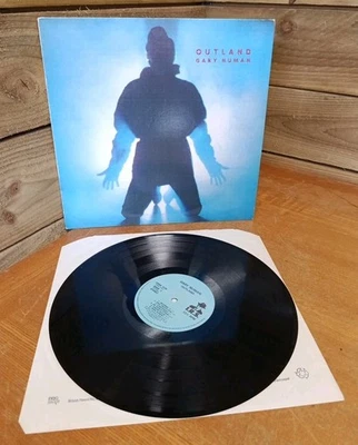 Gary Numan Outland LP Record Album - IRS EIRSA 1039 - RARE - Vinyl VGC - Image 1 of 4