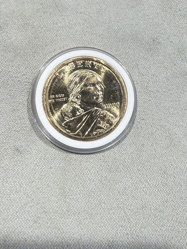 2000-P Goodacre Presentation Finish Sacajawea Dollar - Image 1 of 2