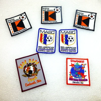Lote parche fútbol kolping seth stevens miasc ohio torneo starburst bola caída Foto 1 de 2
