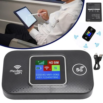 5G LTE Tragbare Mobiler Wireless WLAN Router Hotspot WiFi Modem SIM Karte Neu - Bild 1 von 4