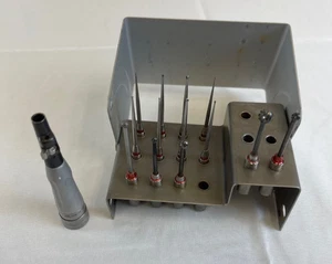 Hall Zimmer Osteon 5056-07 Gratgestell mit 5056-11 High Speed Ototome Otology - Bild 1 von 7