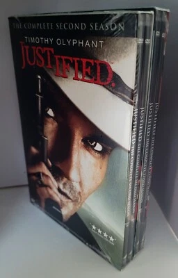 JUSTIFIED: Complete Season's 2 & 3 DVD Bundle TV Series Brand New Factory Sealed Foto 1 de 3