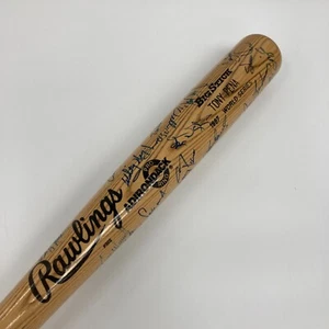 1987 St. Louis Cardinals NL Champs Team Signed World Series Game Issued Bat JSA - Picture 1 of 17