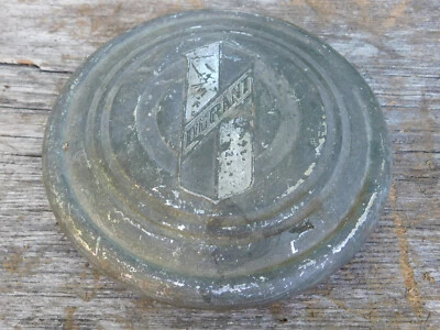 Tapacubos Durant 1930 6,5" inusual montaje trasero ancho tapa central tapa grasa Foto 1 de 4