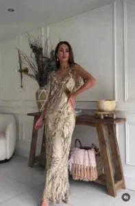 ZARA : Snake Animal Print Midi Dress : 2685/027 : XS - Picture 1 of 2