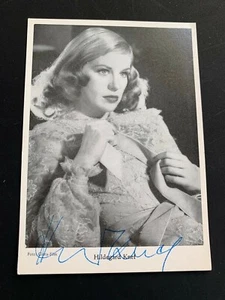 HILDEGARD KNEF († 2002) signed Autogrammkarte 9x14 autograph - Picture 1 of 1