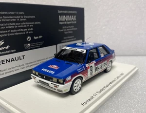 Renault 11 Turbo No.9 Rally Monte Carlo 1987#SPARK 1/43 #S5569 - Picture 1 of 2