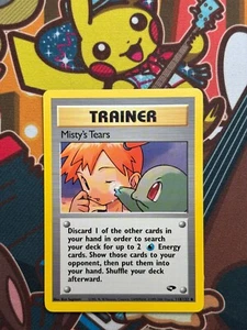 Misty's Tears 118/132 Gym Challenge englisch Pokemon Karten NM - Bild 1 von 2
