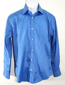 Beverly Hills Poloclub Shirt Herren Medium M blau Langarm geknöpft - Bild 1 von 6