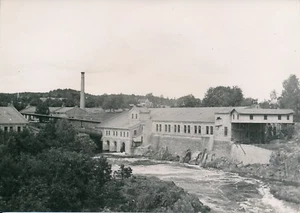 NORVÈGE c. 1940 - Usine de Pâte à Papier Rygene - P 1703 - Picture 1 of 2