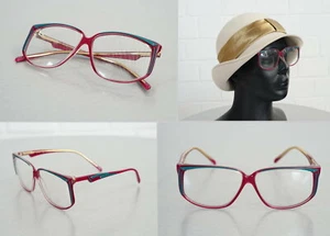 Divina Brille by Gambini No 91 Oversized Lesebrille Bunt Vintage 50er 60er Jahre - Picture 1 of 11
